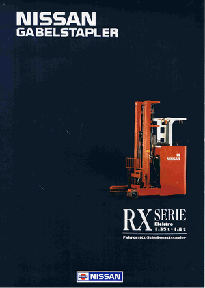 Reach Trucks Nissan JHC 01 L 18 CU