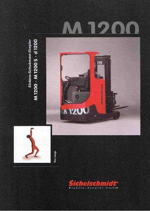 Elektrikli reach kamyonları Sichelschmidt M 1214 ASM