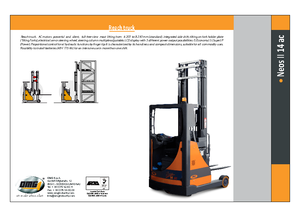 Reach Trucks OMG Neos II 14 AC 