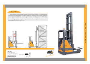 Elektrikli reach kamyonları OMG Neos II 20 AC