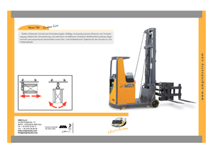 Narrow Aisle Forklifts VNA OMG Neos TRI