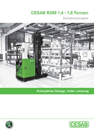 Elektrikli reach kamyonları Cesab R 214