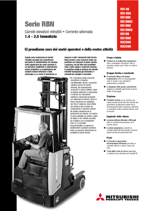 Reach Trucks Mitsubishi RB 25 NH