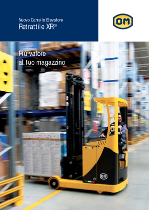 Elektrikli reach kamyonları OM XR 14 ac