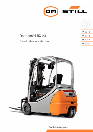Electric forklifts Still RX 20-15