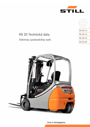 Electric forklifts Still RX 20-20 P/h