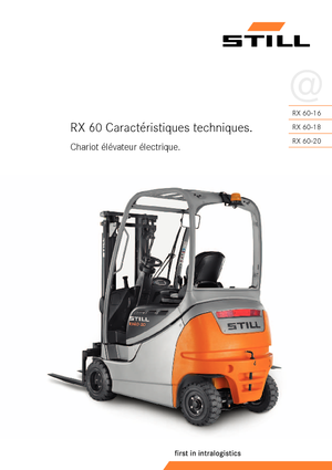 Electric forklifts Still RX 60-16