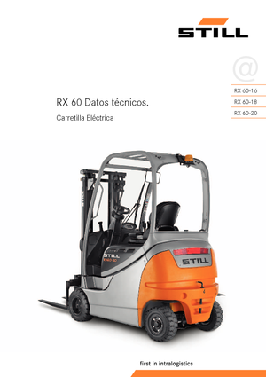 Electric forklifts Still RX 60-16