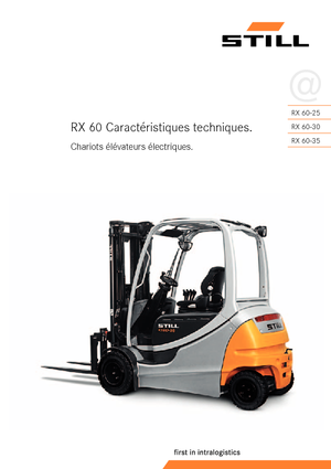 Electric forklifts Still RX 60-35