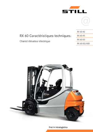 Electric forklifts Still RX 60-50