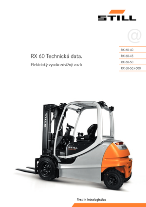 Electric forklifts Still RX 60-50/600
