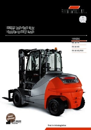 Electric forklifts Still RX 60-80/900