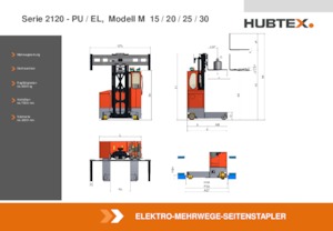 Electric Sideloaders Hubtex M 30