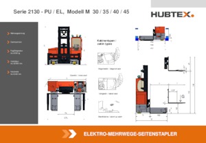 Electric Sideloaders Hubtex M 30