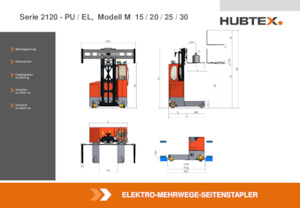 Electric Sideloaders Hubtex MQ 20