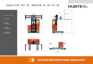Electric Sideloaders Hubtex MQ 20