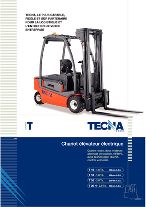Electric forklifts Tecna T 18
