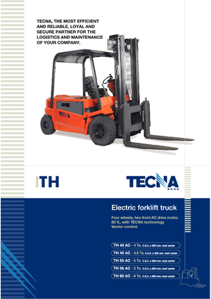 Electric forklifts Tecna TH 56
