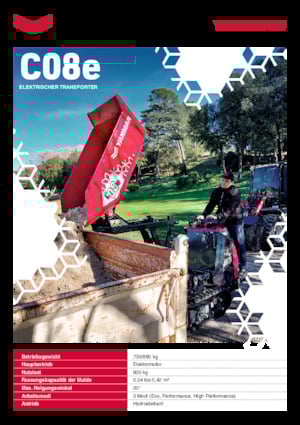 Elektrikli Paletli Damperler Yanmar C08e