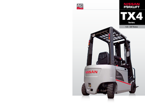 Electric forklifts Nissan TX 4-16