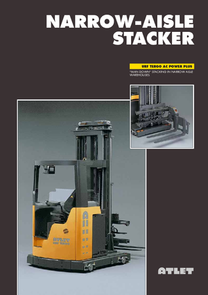 Electric Sideloaders Atlet URF 150 Tergo AC Power Plus