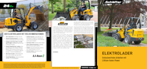 Electric Wheel Loaders Schäffer 24e