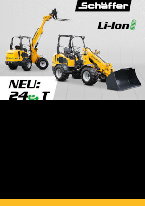 Electric Wheel Loaders Schäffer 24e T