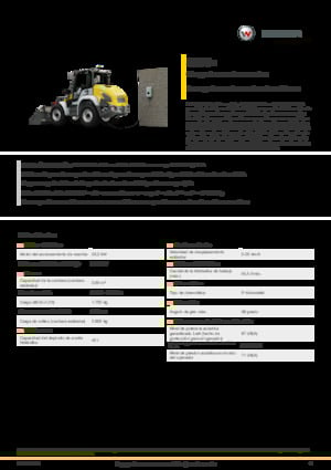 Elektrikli tekerlekli yükleyiciler Kramer 5065e