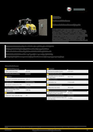 Elektrikli tekerlekli yükleyiciler Kramer 5065e