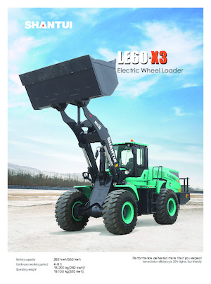Electric Wheel Loaders Shantui LE60-X3