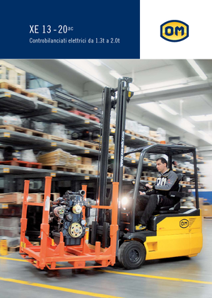 Electric forklifts OM XE 18 ac