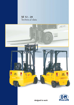Electric forklifts OM XE 20/3 ac