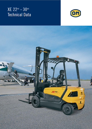 Electric forklifts OM XE 25 L ac