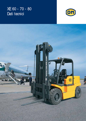 Electric forklifts OM XE 80