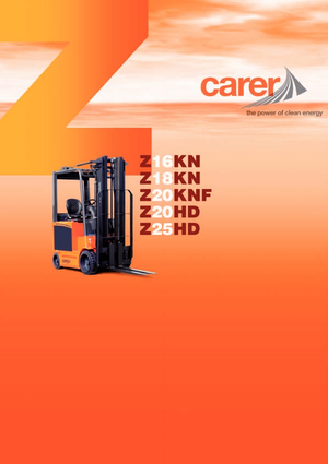 Electric forklifts Carer Z 16 KN ac