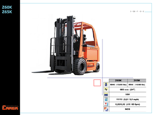 Electric forklifts Carer Z 65 KN