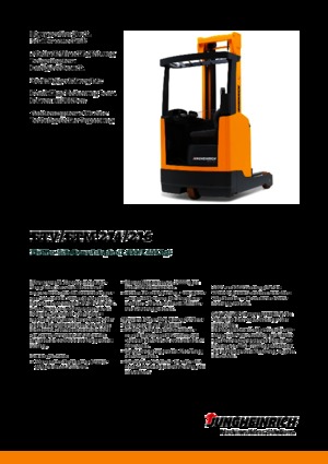 Elektrikli reach kamyonları Jungheinrich ETM 216