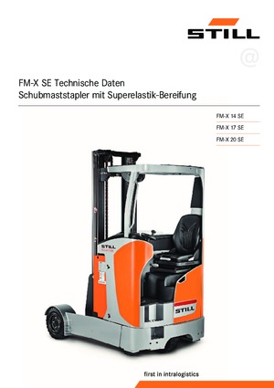 Elektrikli reach kamyonları Still FM-SE 17