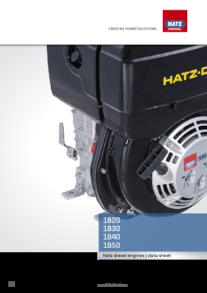 Engines Hatz 1B50