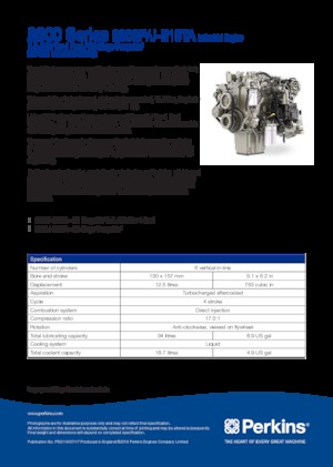 Motorlar Perkins 2206F-E13TA