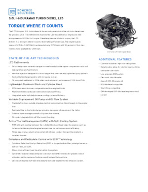 Motorlar GM 3.0L I-6