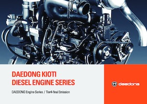 Engines Kioti 4F 2.4