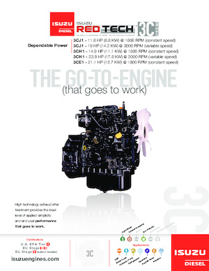 Engines Isuzu 3CH1