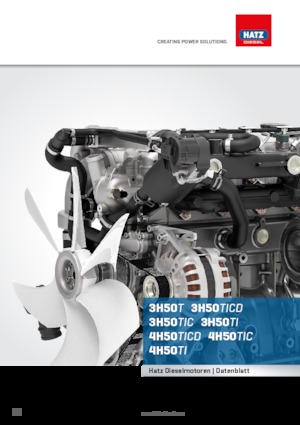 Engines Hatz 3H50TICD