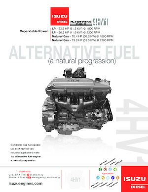 Engines Isuzu 4HV1