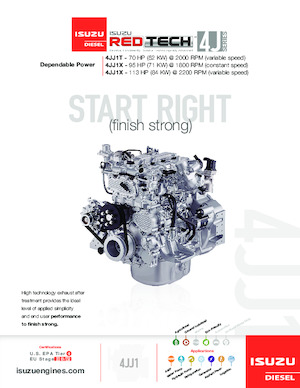 Engines Isuzu 4JJ1T