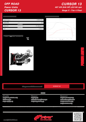 Motorlar FPT Industrial Cursor13 (407 kW)