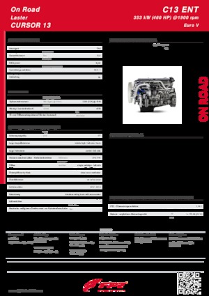 Engines FPT Industrial Cursor13 ENT (353 kW)