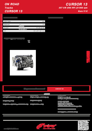 Engines FPT Industrial Cursor13 ENT (357 kW)