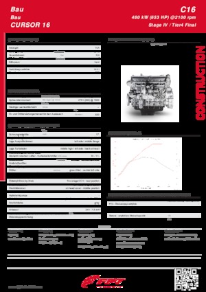 Engines FPT Industrial Cursor16 (480 kW)